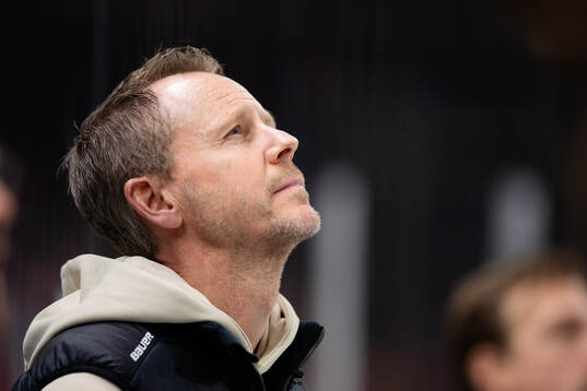Coach Robert Ohlsson of Frölunda
