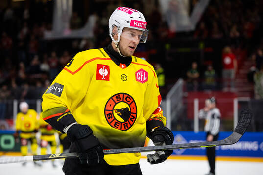 Victor Ejdsell of SC Bern