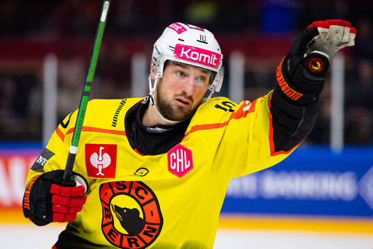 Tristan Scherwey of SC Bern