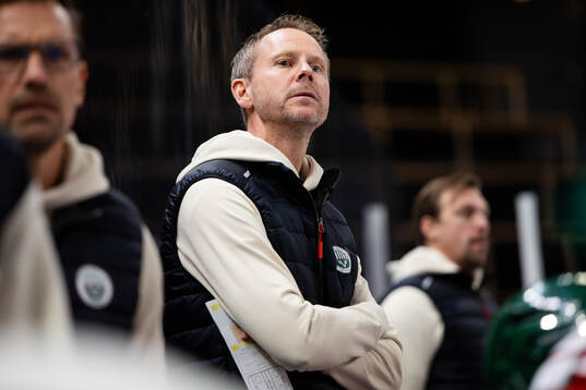 Head coach Robert Ohlsson of Frölunda