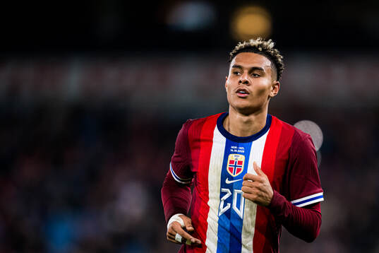 Antonio Nusa of Norway