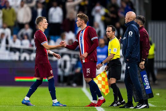 Marcus Pedersen is being substituted with Sebastian