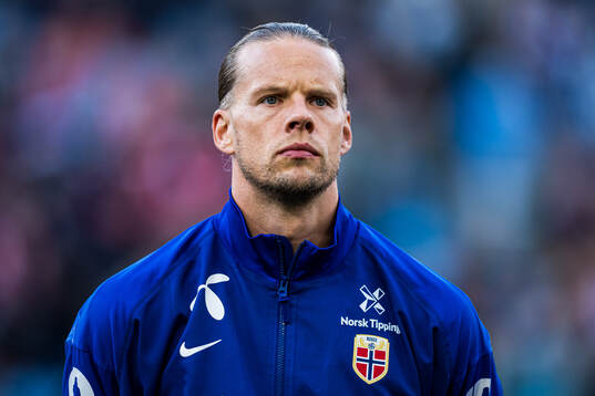 Goalkeeper Ørjan Nyland of Norway