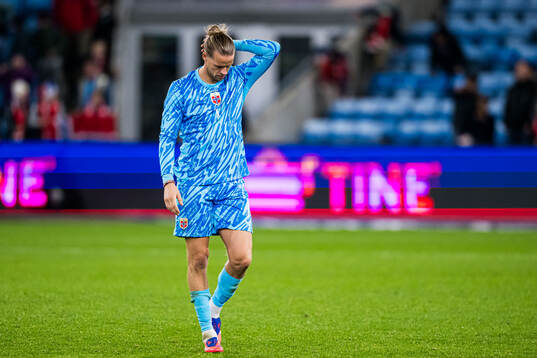 Goalkeeper Ørjan Nyland of Norway