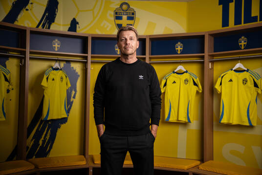 Tony Gustavsson, head coach of the Swedish women's national