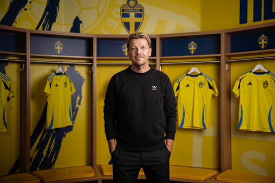 Tony Gustavsson, head coach of the Swedish women's national