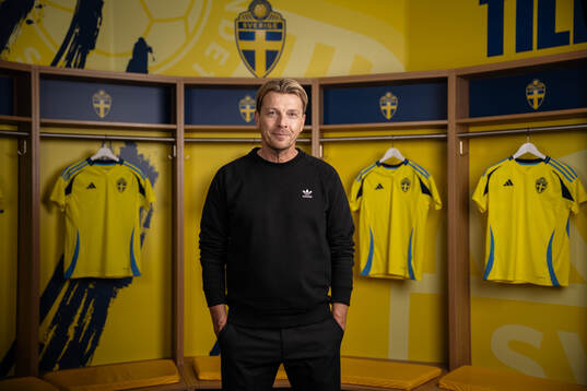 Tony Gustavsson, head coach of the Swedish women's national