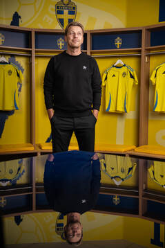 Tony Gustavsson, head coach of the Swedish women's national