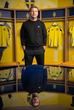 Tony Gustavsson, head coach of the Swedish women's national