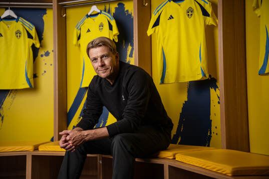 Tony Gustavsson, head coach of the Swedish women's national