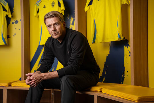 Tony Gustavsson, head coach of the Swedish women's national