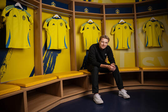 Tony Gustavsson, head coach of the Swedish women's national