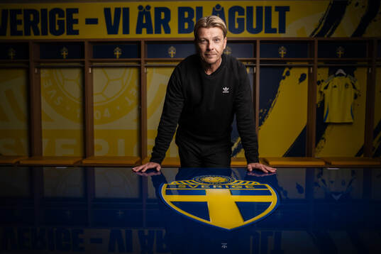Tony Gustavsson, head coach of the Swedish women's national