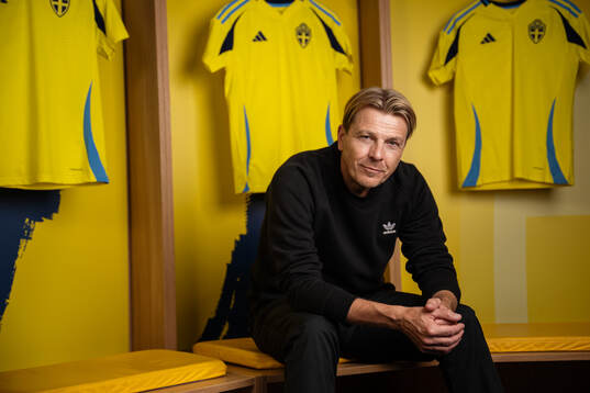 Tony Gustavsson, head coach of the Swedish women's national
