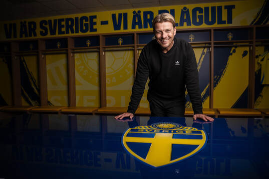Tony Gustavsson, head coach of the Swedish women's national