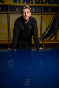 Tony Gustavsson, head coach of the Swedish women's national