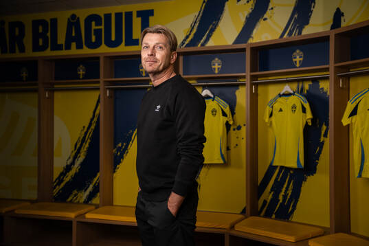Tony Gustavsson, head coach of the Swedish women's national