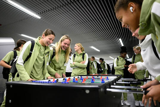 Tabby Tindell, Alice Bergström and Emilie Carlberg Byrnak