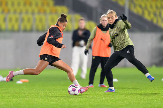 Felicia Schröder and Paulina Nyström