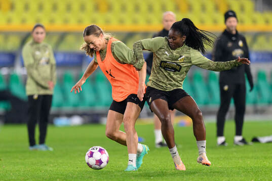 Aivi Luik and Monica Jusu Bah