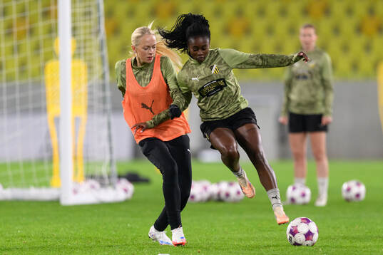 Lisa Löwing and Monica Jusu Bah