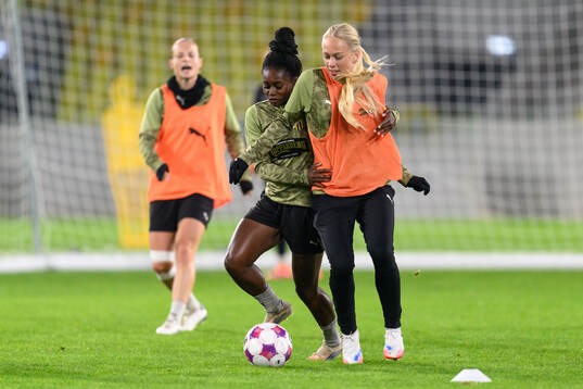 Monica Jusu Bah and Lisa Löwing