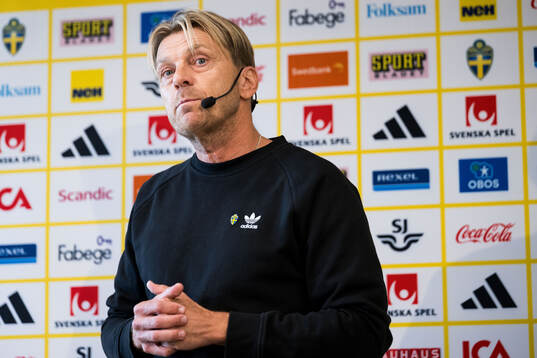 Head coach Tony Gustavsson of the Swedish women's national