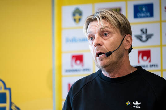 Head coach Tony Gustavsson of the Swedish women's national