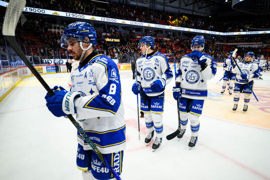 Leksands spelare deppar