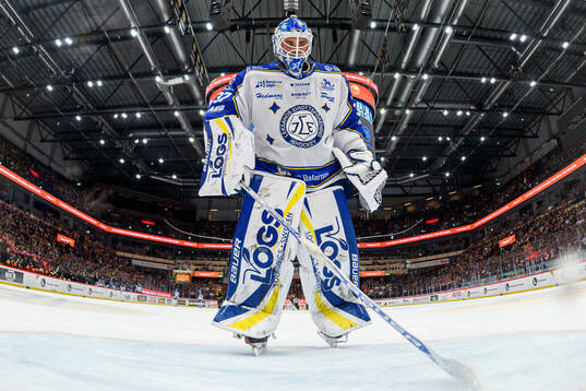 Leksands målvakt Jakob Hellsten