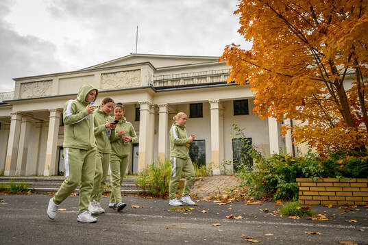 Hanna Wijk, Tabby Tindell, Felicia Schröder and Pernille