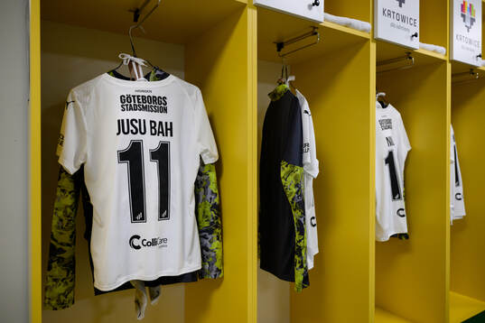 The jersey of Monica Jusu Bah of Häcken