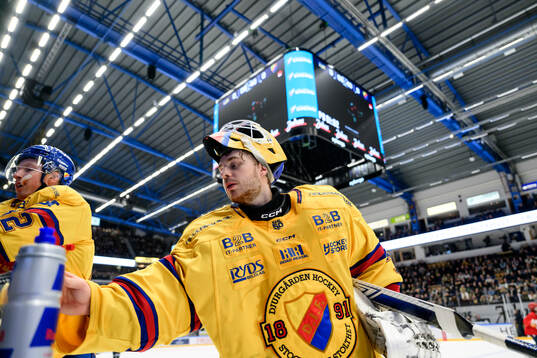 Djurgårdens målvakt Hugo Hävelid