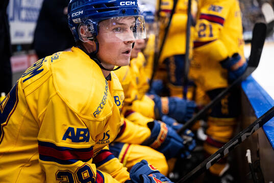 Djurgårdens Gustav Lindström deppar