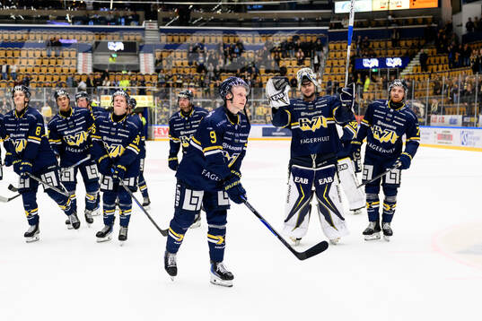 HV71s Hugo Pettersson jublar