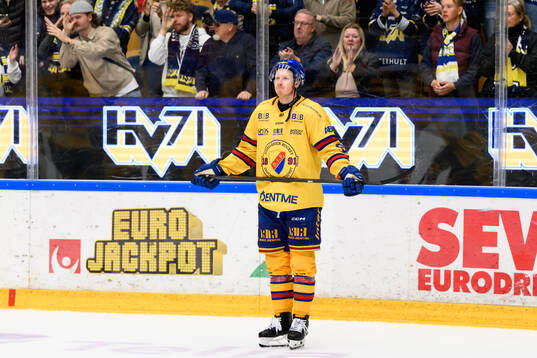 Djurgårdens Colby Sissons deppar
