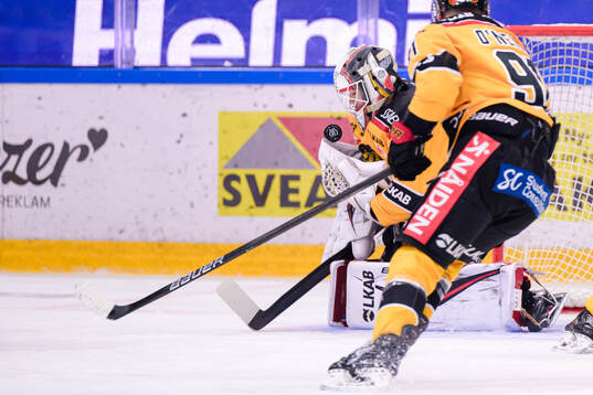 Luleås målvakt Matteus Ward