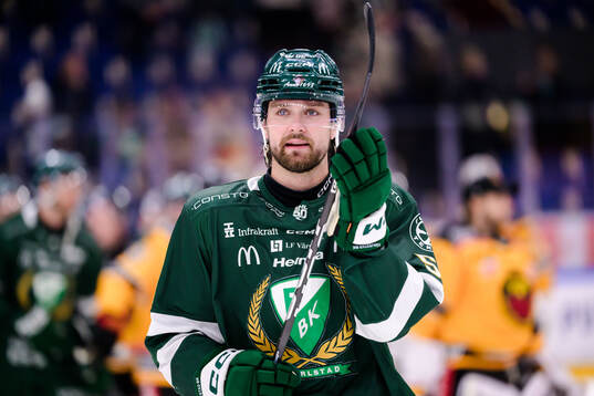 Färjestads Linus Johansson deppar