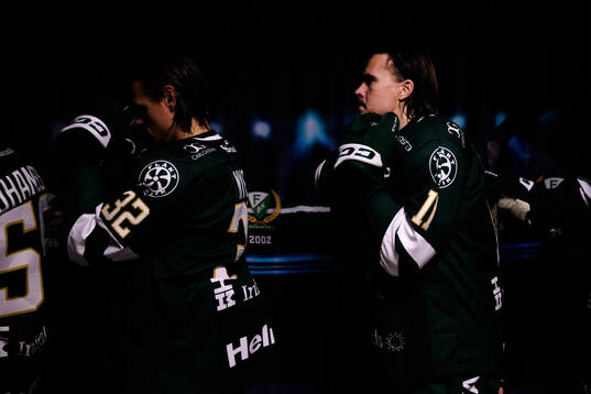 Färjestads Magnus Nygren och Joakim Nygård