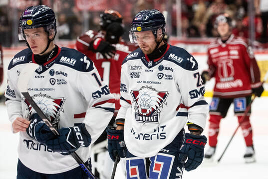 Linköpings Robin Kovacs deppar