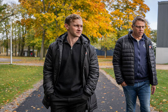 Helsingborgs akademichef Martin Biärsjö och