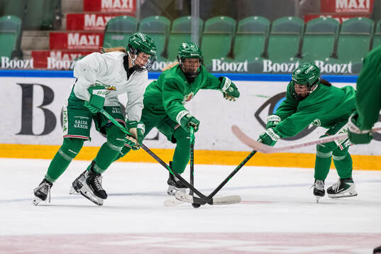 Ida Søndergaard, Sibelle Eriksson och Emma Rehn