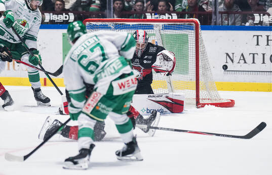 Malmö Redhawks målvakt Marek Langhamer