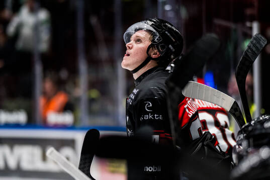 Malmö Redhawks Filip Björkman deppar