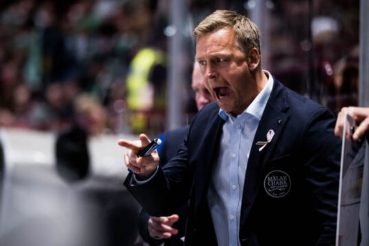 Malmö Redhawks assisterande tränare Bert Robertsson