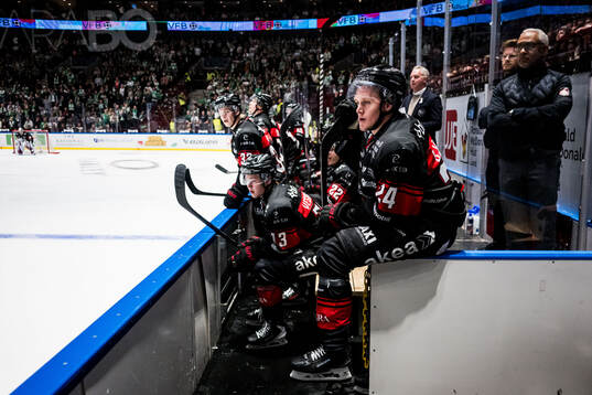 Malmö Redhawks Filip Björkman deppar