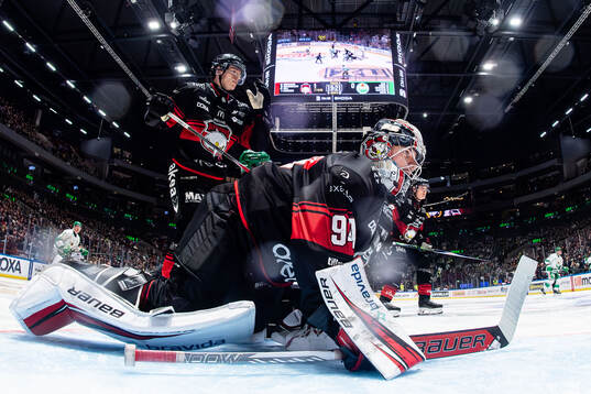 Malmö Redhawks målvakt Marek Langhamer