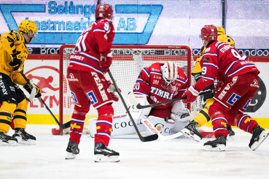 Timrås målvakt Jacob Johansson
