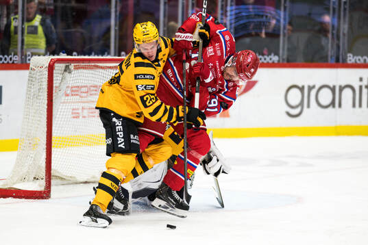 Skellefteås Pontus Johansson och Timrås Magnus Pääjärvi
