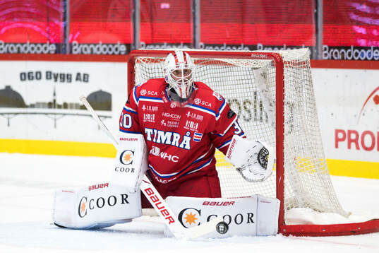 Timrås målvakt Jacob Johansson
